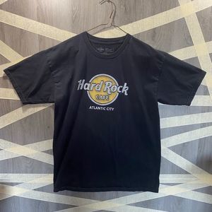 Hard Rock Cafe Atlantic City NJ T-shirt Men’s Fit Sz Lg